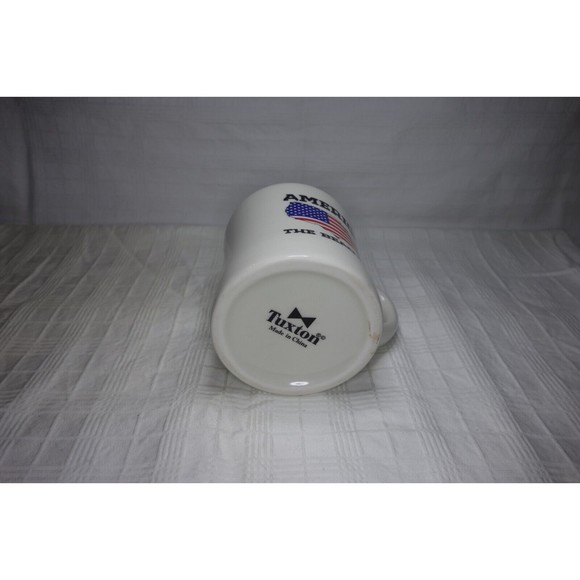 Waffle House 2012 Patriotic Coffee Mug Cup America The Beautiful Red White Blue - Picture 10 of 11